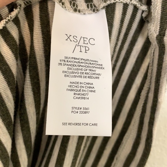 CAbi Stripe Tank Top - Picture 7 of 7